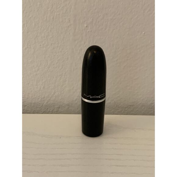 MAC Amplified Crème Lipstick - 128 SMOKED ALMOND - .1oz./3g  *USED* Pink Nude - Picture 6 of 13